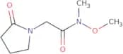 N-Methoxy-N-methyl-2-(2-oxopyrrolidin-1-yl)acetamide