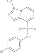 N-(4-Chlorophenyl)-3-methyl[1,2,4]triazolo-[4,3-a]pyridine-8-sulfonamide