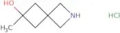 6-methyl-2-azaspiro[3.3]heptan-6-ol hydrochloride