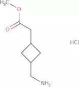 Methyl 2-[3-(aminomethyl)cyclobutyl]acetate hydrochloride