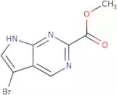 Methyl 5-Bromo-7H-pyrrolo[2,3-d]pyrimidine-2-carboxylate