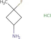 3-Fluoro-3-methylcyclobutan-1-amine hydrochloride