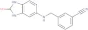 3-{[(2-Oxo-2,3-dihydro-1H-1,3-benzodiazol-5-yl)amino]methyl}benzonitrile