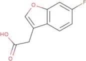 2-(6-Fluoro-1-benzofuran-3-yl)acetic acid