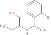 2-{[1-(2-Bromophenyl)ethyl]amino}butan-1-ol