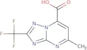 5-Methyl-2-(trifluoromethyl)-[1,2,4]triazolo[1,5-a]pyrimidine-7-carboxylic acid