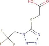 2-{[1-(2,2,2-Trifluoroethyl)-1H-1,2,3,4-tetrazol-5-yl]sulfanyl}acetic acid