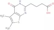 4-{5,6-Dimethyl-4-oxo-3H,4H-thieno[2,3-d]pyrimidin-2-yl}butanoic acid