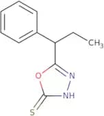 5-(1-Phenylpropyl)-1,3,4-oxadiazole-2-thiol