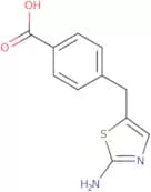 4-((2-Aminothiazol-5-yl)methyl)benzoic acid