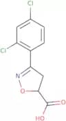 3-(2,4-Dichlorophenyl)-4,5-dihydro-1,2-oxazole-5-carboxylic acid