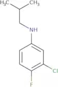 3-Chloro-4-fluoro-N-(2-methylpropyl)aniline
