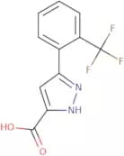 3-[2-(Trifluoromethyl)phenyl]-1H-pyrazole-5-carboxylic acid