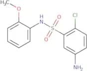 5-Amino-2-chloro-N-(2-methoxyphenyl)benzene-1-sulfonamide