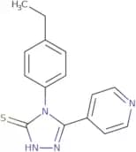 4-(4-Ethylphenyl)-5-(pyridin-4-yl)-4H-1,2,4-triazole-3-thiol