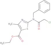 Ethyl 2-(N-benzyl-2-chloroacetamido)-4-methyl-1,3-thiazole-5-carboxylate
