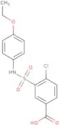 4-Chloro-3-[(4-ethoxyphenyl)sulfamoyl]benzoic acid