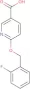 6-[(2-Fluorophenyl)methoxy]pyridine-3-carboxylic acid
