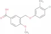 3-[(4-Chloro-3-methylphenoxy)methyl]-4-methoxybenzoic acid