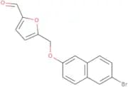 5-{[(6-Bromonaphthalen-2-yl)oxy]methyl}furan-2-carbaldehyde