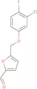 5-(3-Chloro-4-fluorophenoxymethyl)furan-2-carbaldehyde