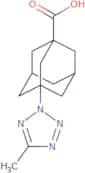 3-(5-Methyl-2H-1,2,3,4-tetrazol-2-yl)adamantane-1-carboxylic acid