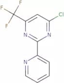 4-Chloro-2-(2-pyridinyl)-6-(trifluoromethyl)-pyrimidine