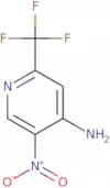 5-nitro-2-(trifluoromethyl)pyridin-4-amine