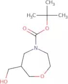 tert-Butyl 6-(hydroxymethyl)-1,4-oxazepane-4-carboxylate