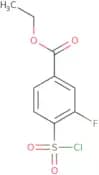 Ethyl 4-(chlorosulfonyl)-3-fluorobenzoate