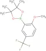 2-[2-Methoxy-5-(trifluoromethyl)phenyl]-4,4,5,5-tetramethyl-1,3,2-dioxaborolane