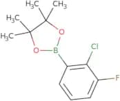 2-(2-Chloro-3-fluorophenyl)-4,4,5,5-tetramethyl-1,3,2-dioxaborolane