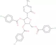 2',3',5'-Tri-O-(p-chlorobenzoyl)-5-azacytidine