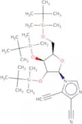 1-(2',3',5'-Tri-O-tert-butyldimethylsilyl-b-D-ribofuranosyl)-5-ethynylimidazo-4-carbonitrile