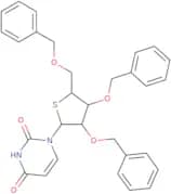 1-(2’,3’,5’-Tri-O-benzyl-4’-thio-b-D-arabinofuranosyl)uracil