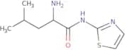 2-Amino-4-methyl-N-(1,3-thiazol-2-yl)pentanamide