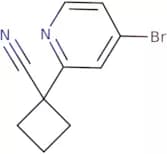 1-(4-Bromopyridin-2-yl)cyclobutanecarbonitrile