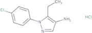 1-(4-Chlorophenyl)-5-ethyl-1H-pyrazol-4-amine hydrochloride