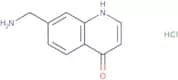 7-(Aminomethyl)-1,4-dihydroquinolin-4-one hydrochloride