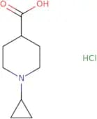 1-Cyclopropylpiperidine-4-carboxylic acid hydrochloride