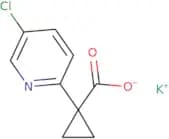 Potassium 1-(5-chloropyridin-2-yl)cyclopropane-1-carboxylate