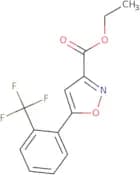 Ethyl 5-[2-(trifluoromethyl)phenyl]-1,2-oxazole-3-carboxylate