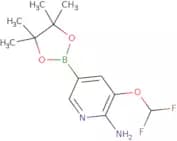 3-(Difluoromethoxy)-5-(tetramethyl-1,3,2-dioxaborolan-2-yl)pyridin-2-amine