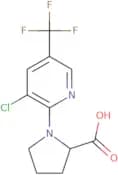 1-[3-Chloro-5-(trifluoromethyl)pyridin-2-yl]-pyrrolidine-2-carboxylic acid