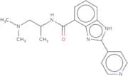 N-[1-(Dimethylamino)propan-2-yl]-2-(pyridin-4-yl)-1H-1,3-benzodiazole-4-carboxamide