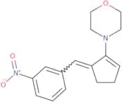 4-[5-(3-Nitro-benzylidene)-cyclopent-1-enyl]-morpholine