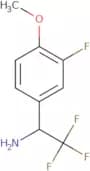 (1S)-2,2,2-Trifluoro-1-(3-fluoro-4-methoxyphenyl)ethan-1-amine