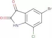 5-Bromo-7-chloroindoline-2,3-dione