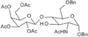 2-Acetamido-4-O-(2,3,4,6-tetra-O-acetyl-b-D-galactopyranosyl)-1,6-di-O-benzyl-2-deoxy-a-D-glucopyr…