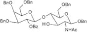 2-Acetamido-4-O-(2-O-benzoyl-3,4,6-tri-O-benzyl-b-D-galactopyranosyl)-1,6-di-O-benzyl-2-deoxy-b-D-…